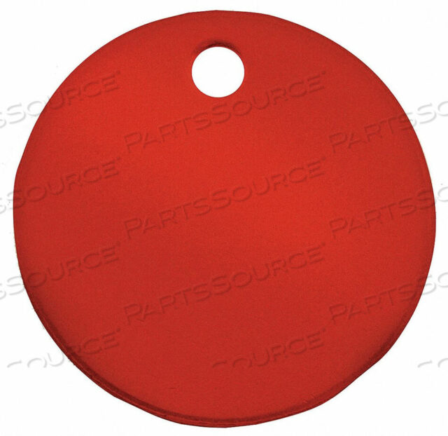 OEM#: 43013BLANK TAG ROUND RED PK5 by C.H. Hanson