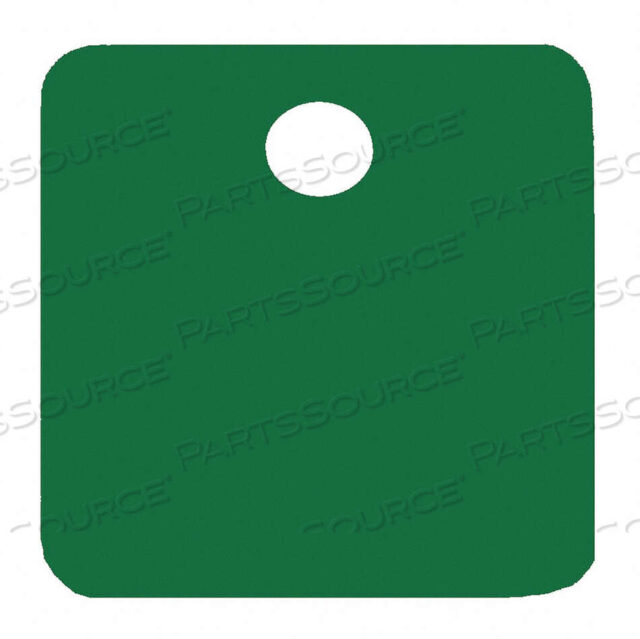 OEM#: 43104BLANK TAG SQUARE GREEN PK5 by C.H. Hanson