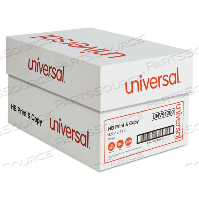 OEM#: UNV91200PAPER,8.5X11,20#,96BRT,WH by Universal