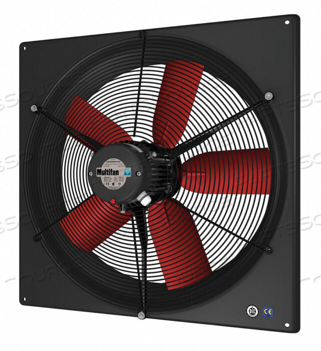 OEM#: V4D63K2M71100HIGH OUTPUT PANEL FAN 24 DIA THREE PHASE 460V WITH GRILL by Multifan