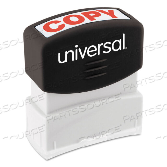 OEM#: UNV10048MESSAGE STAMP, COPY, PRE-INKED ONE-COLOR, RED by Universal