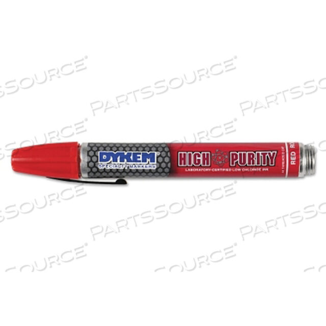 OEM#: 44301J7227 INDUSTRIAL PAINT MARKER RED MEDIUM TIP by Dykem