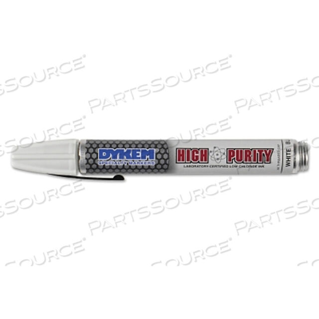 OEM#: 44729HIGH PURITY 44 WHITE MEDIUM TIP MARKERS by Dykem