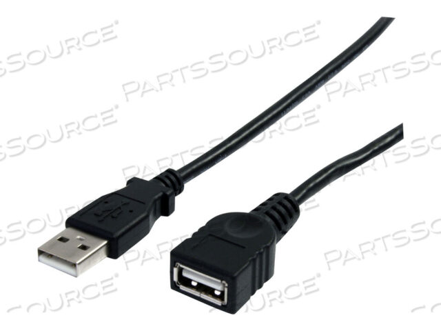 OEM#: USBEXTAA6BK6 FT BLACK USB EXTENSION CABLE A TO A by StarTech.com Ltd.