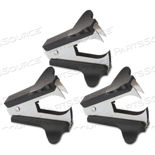 OEM#: UNV00700VPJAW STYLE STAPLE REMOVER, BLACK, 3/PACK by Universal
