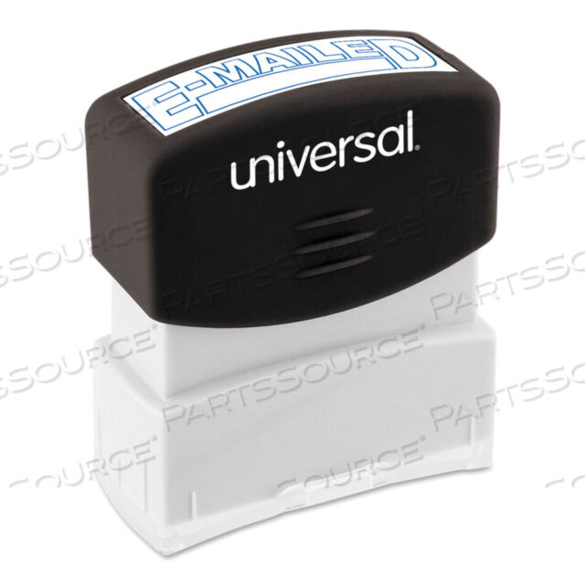 OEM#: UNV10058MESSAGE STAMP, E-MAILED, PRE-INKED ONE-COLOR, BLUE by Universal