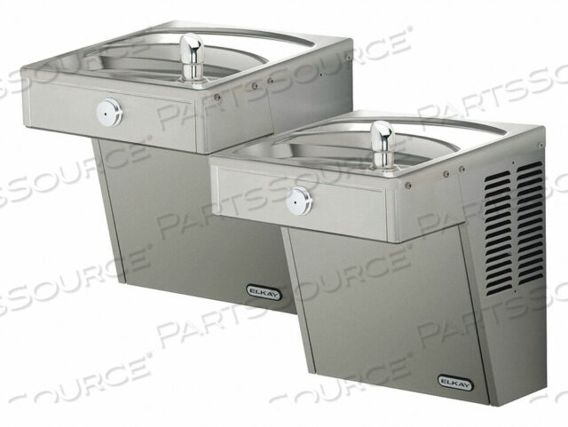 OEM#: VRCTL8SCADA VANDAL RESISTANT WATER COOLER, SS, CANE APRON, 2 STATION, 115V, 60HZ, 5 AMPS by Elkay