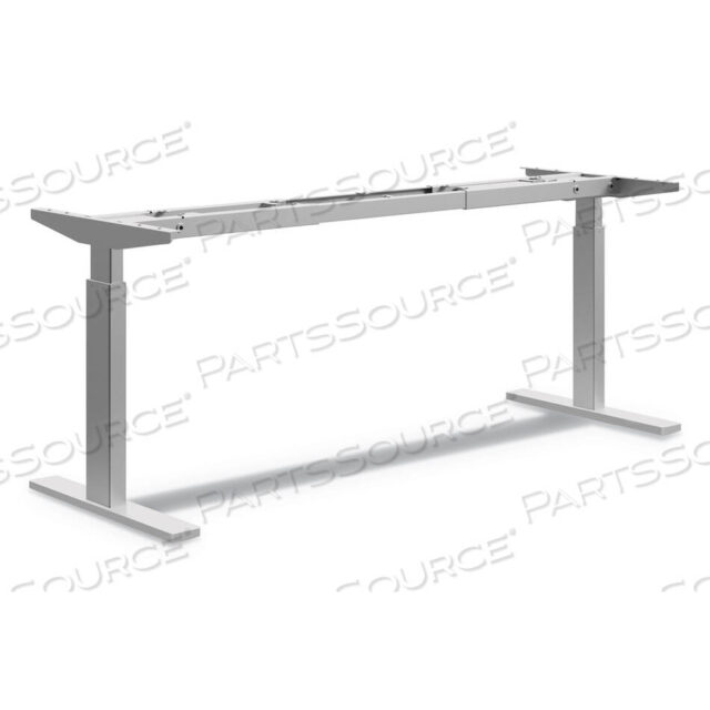 OEM#: HHAB2S2L.P8LCOORDINATE HEIGHT-ADJUSTABLE BASE, 72W X 24D X 25.5 TO 45.25H, NICKEL by HON