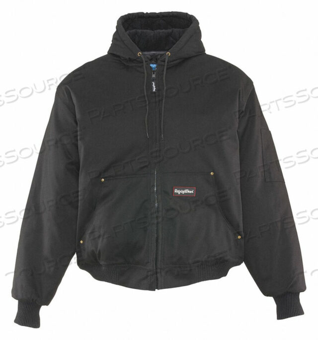 OEM#: 0620RBLKLARSERVICE JACKET REGULAR, BLACK - LARGE by RefrigiWear