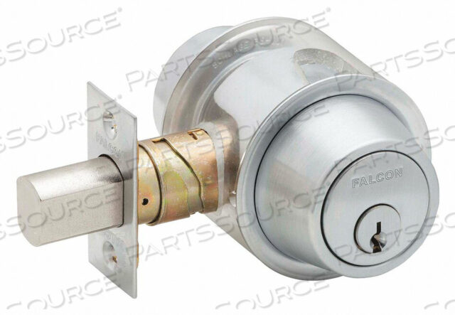 OEM#: D241CP6 626DEADBOLT HD SATIN CHROME C by Falcon