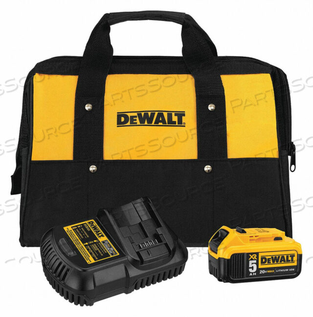 OEM#: DCB205CKBATTERY AND CHARGER KIT LI-ION 20.0V by DeWalt