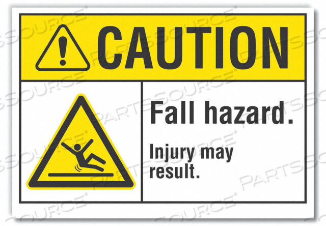OEM#: LCU3-0019-RD_7X5CAUTION SIGN SELF-ADHESIVE VINYL 5 IN H by Lyle Signs Inc.