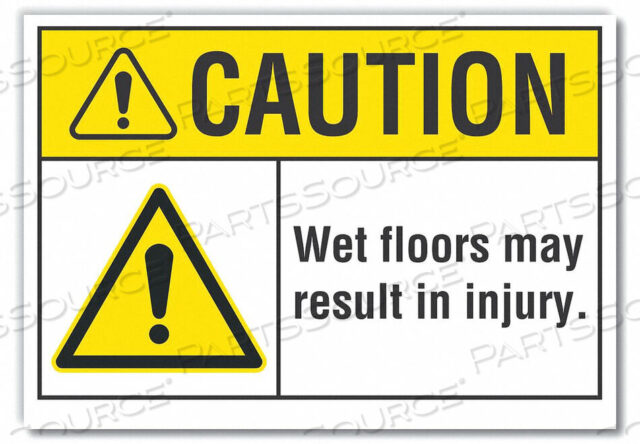 OEM#: LCU3-0030-RD_14X10CAUTION SIGN SELF-ADHESIVE VINYL 10 IN H by Lyle Signs Inc.