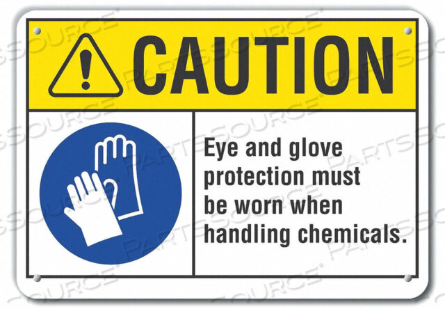 OEM#: LCU3-0064-RA_14X10CAUTION SIGN RECYCLED ALUMINUM 10 IN H by Lyle Signs Inc.