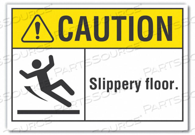 OEM#: LCU3-0095-RD_10X7CAUTION SIGN SELF-ADHESIVE VINYL 7 IN H by Lyle Signs Inc.