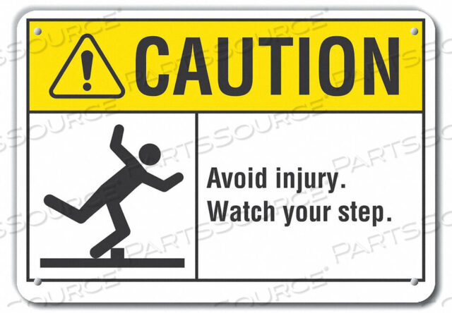 OEM#: LCU3-0098-RA_10X7CAUTION SIGN RECYCLED ALUMINUM 7 IN H by Lyle Signs Inc.