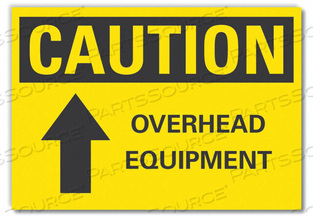 OEM#: LCU3-0123-RD_5X3.5CAUTION SIGN 3-1/2 X 5 VINYL by Lyle Signs Inc.