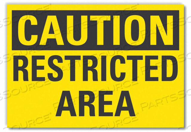 OEM#: LCU3-0238-RD_7X5CAUTION SIGN SELF-ADHESIVE VINYL 5 IN H by Lyle Signs Inc.