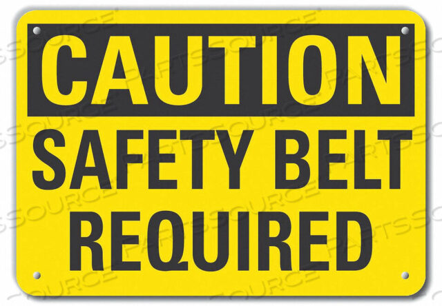 OEM#: LCU3-0263-RA_14X10CAUTION SIGN RECYCLED ALUMINUM 10 IN H by Lyle Signs Inc.