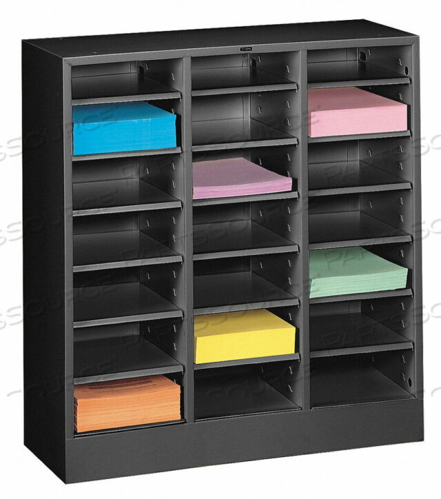 OEM#: 5075BKLITERATURE SORTER LEGAL SIZE BLACK by Tennsco Corp.