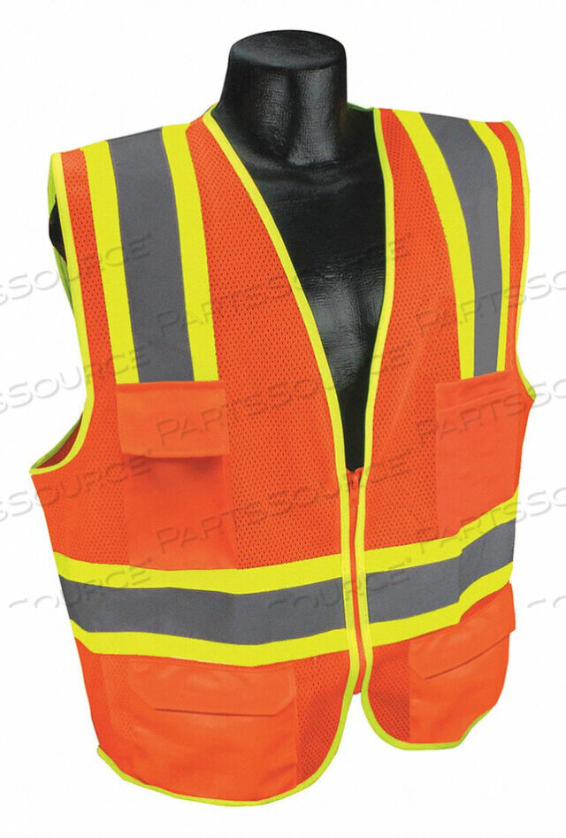 OEM#: 53YM30J6027 HIGH VISIBILITY VEST ORANGE/RED 4XL by Condor