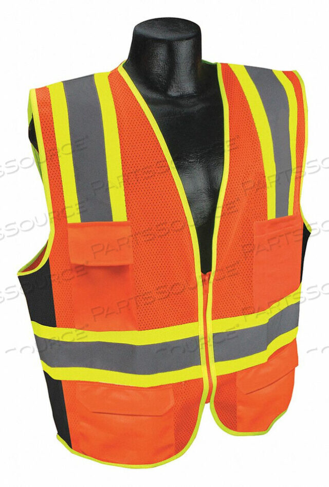 OEM#: 53YM79HIGH VISIBILITY VEST ORANGE/RED 5XL by Condor