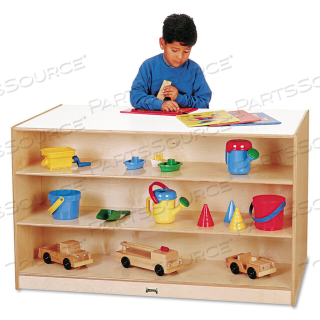 OEM#: 0441JCMOBILE STORAGE ISLAND, TWIN W/O TRAY, 48W X 29D X 29-1/2H, BIRCH PLYWOOD by Jonti-Craft Inc