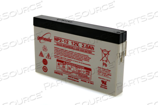 Replaces Baxter Healthcare Corp. UBAT1010AENERSYS GENESIS NP2-12 LEAD ACID (AGM) BATTERY