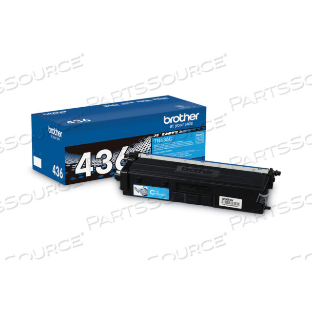 Replaces Brother TN436CTONER CARTRIDGE, REPLACEMENT FOR BROTHER HL-L8360, BROTHER HL-L8360CDW, BROTHER HL-L8360CDWT, BROTHER HL-L9310, BROTHER HL-L9310CDW, BROTHER MFC-