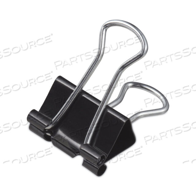 OEM#: UNV10200VPBINDER CLIP ZIP-SEAL BAG VALUE PACK, SMALL, BLACK/SILVER, 144/PACK by Universal