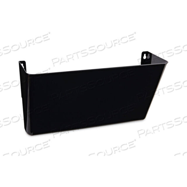 OEM#: UNV08122WALL FILE POCKETS, PLASTIC, LETTER SIZE, 13 X 4.13 X 7, BLACK by Universal