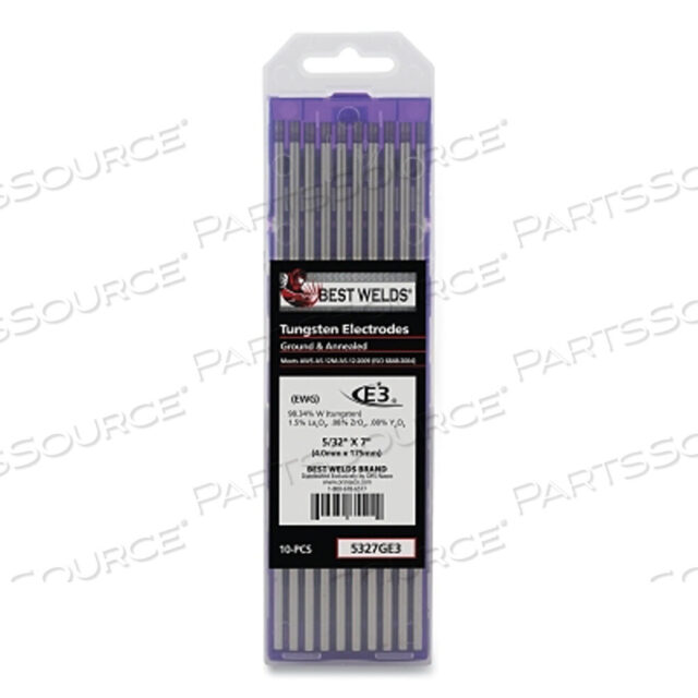 OEM#: 5327E3TUNGSTEN ELECTRODE, E3, 7 IN, SIZE 5/32 by Best Welds