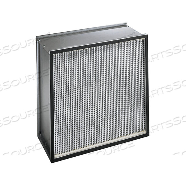 OEM#: H12A1X1HIGH EFFICIENCY, PARTICULATE AIR FILTER, BIOMAX HEPA 99.97%, STYLE SBM GALVANIZED STEEL CELL SIDES, 24X12X5-7/8 by Koch Filter Corporation