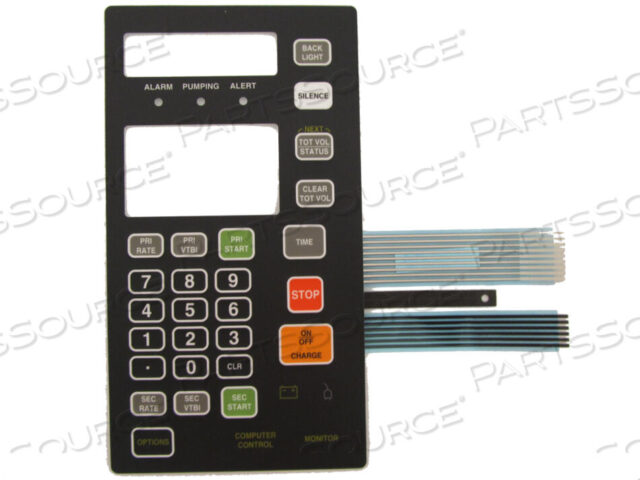 Replaces Baxter Healthcare Corp. HPNL1025.A6201 KEYPAD