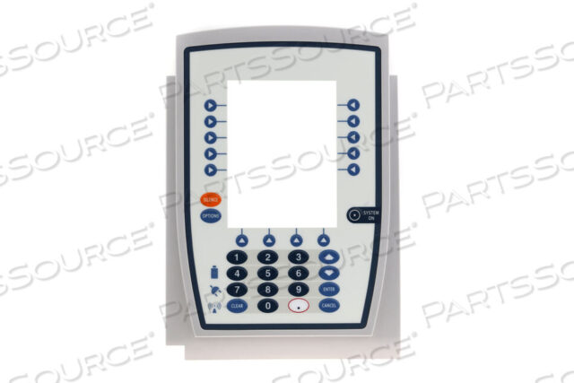 Replaces CareFusion Alaris / 303 TC10008580FRONT CASE KEYPAD 4.7 INCH