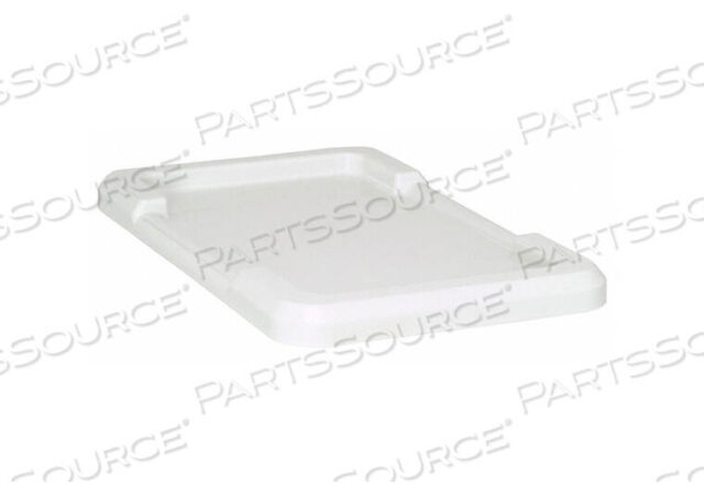 OEM#: LID2516-8WTG8856 LID CROSS STACK TOTE 25.125X16 WHITE by Quantum Storage Systems