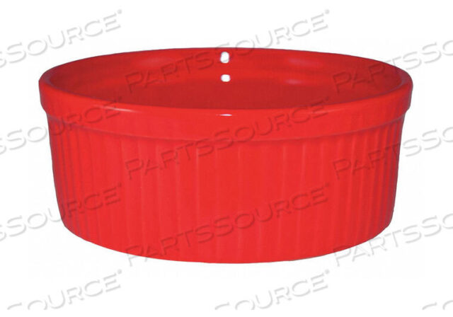 OEM#: RAMF-8-CRFLUTED RAMEKIN 6 OZ RED PK36 by ITI