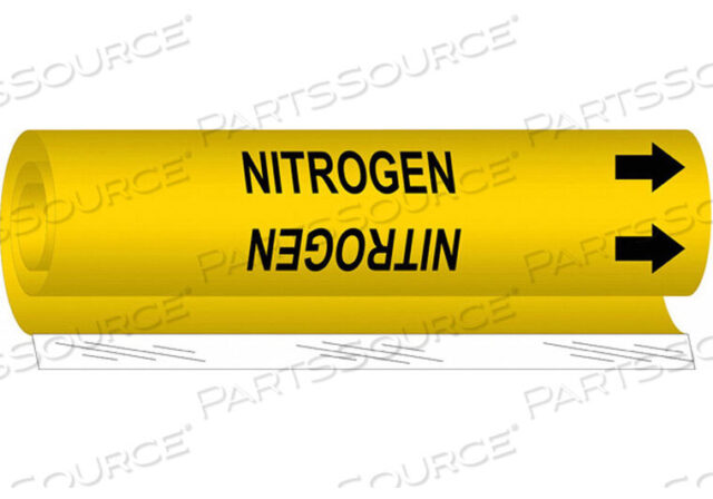 OEM#: 5729-IPIPE MARKER NITROGEN Y 1-1/2 TO2-3/8 IN by Brady Americas