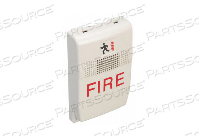 OEM#: EG1F-CGENESIS CHIME/STROBE, TEMP, HI-LO, WHITE, MARKED FIRE by Edwards Signaling