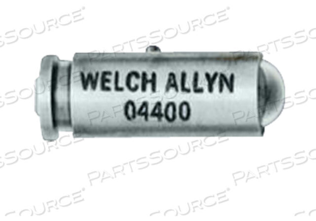 OEM#: 04400-UHALOGEN LAMP, 2.5 V, 1.65 W, CLEAR, 3025 K, T1-1/2, 20 HR FOR 11411 by Welch Allyn Inc.