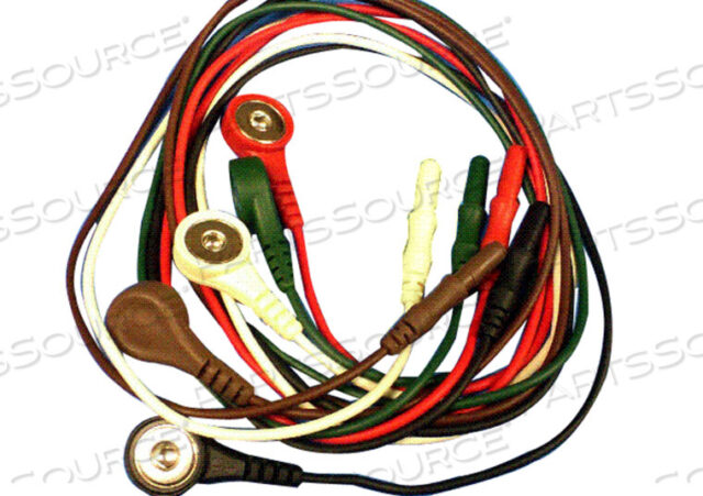 OEM#: 008-0322-005 LEAD, SNAP, ECG LEADWIRE, 24 INCH by Welch Allyn Inc.