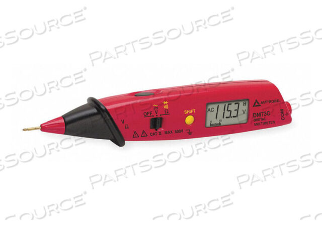 OEM#: DM73CDIGITAL MULTIMETER 600V 34 MOHMS by Amprobe