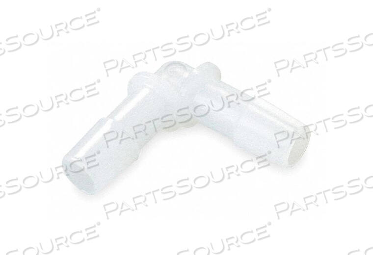 OEM#: L0-3HDPEELBOW 90 DEG 3/16 IN BARBED HDPE PK10 by Eldon James Corporation