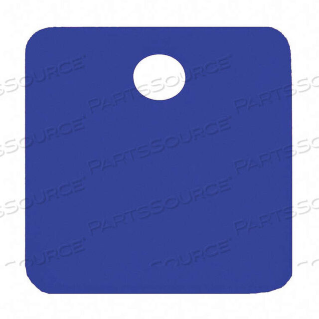 OEM#: 43031BLANK TAG SQUARE BLUE PK5 by C.H. Hanson