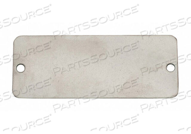 OEM#: 43116BLANK TAG RECTANGLE 316 SS PK10 by C.H. Hanson