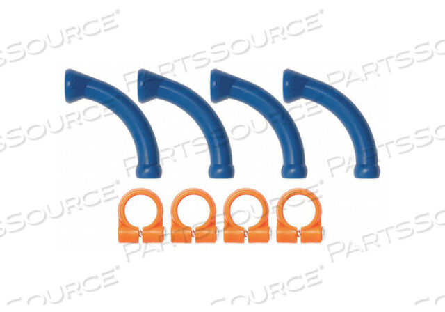 OEM#: 40474EXTENDED ELBOWS W/ CLAMPS KIT 1/4IN PK4 by Loc-Line