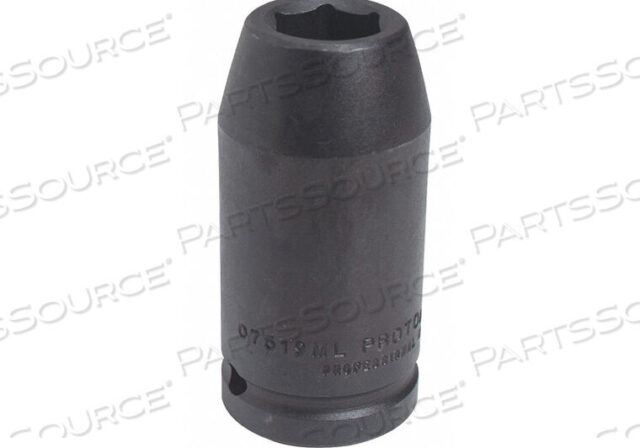 OEM#: J07538MLTIMPACT SOCKET 3/4 IN DR 38MM 12 PT by Proto