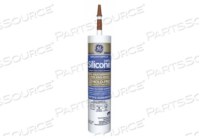 OEM#: 2813701D0271 WINDOW AND DOOR SEALANT 10.1 OZ. BROWN by General Electric Company