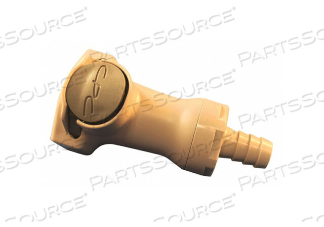 OEM#: HFCD2212123/4 HOSE BARB VALVED IN-LINE POLYPROPYLENE INSERT by Colder Products Company