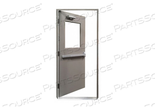 OEM#: HDQR3684RHSTEEL DOOR WITH SUB-FRAME by Securall
